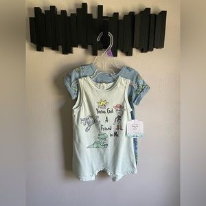 Disney Baby Toy Story rompers (2 set) 12 mo, NWT